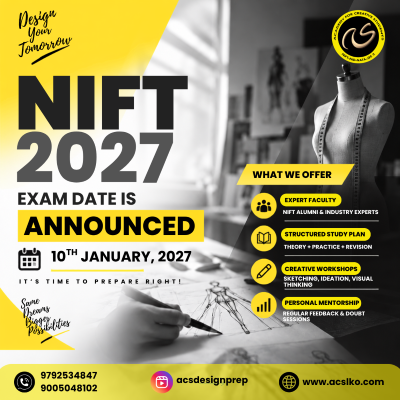NIFT 2027 Form is open
