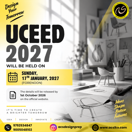 UCEED 2027 Form is open now
